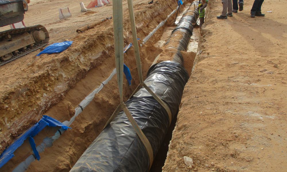 Main Lines Project in Buraidah (Al-Qassim) Region